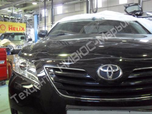 Замена копрессора кондиционера на Toyota Camry